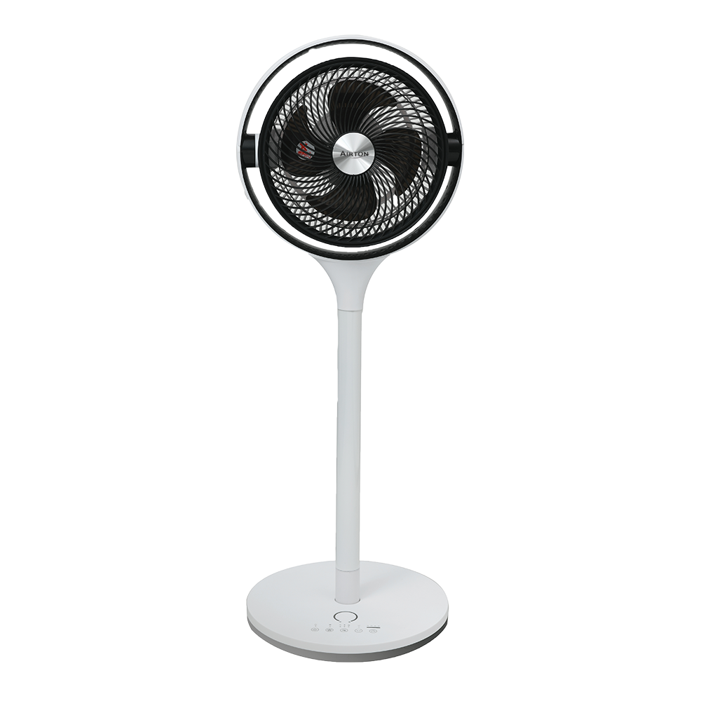 ventilateur airton design puissant noir et blanc (4468762312747)