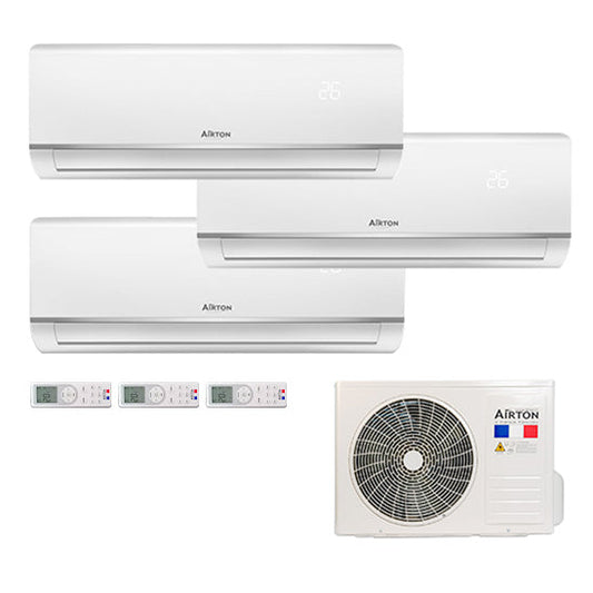 Climatiseur réversible - 2600W+2600W+3500W - Wifi-Ready - Trisplit