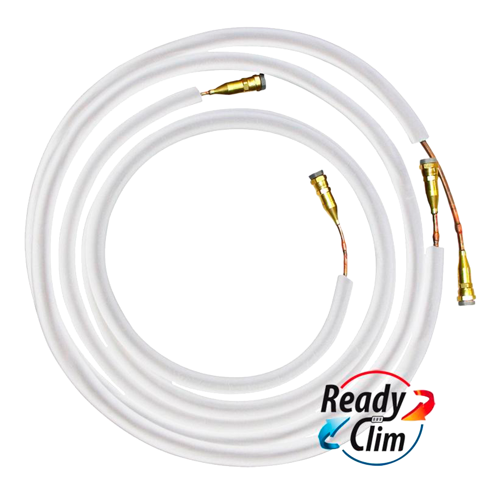 Pack de deux liaisons frigorifiques ReadyClim de 4 mètres en R32 - 1/4 3/8 (4410662649899)